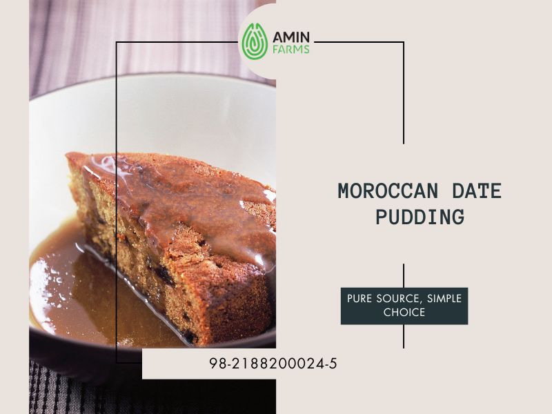 Moroccan Date Pudding