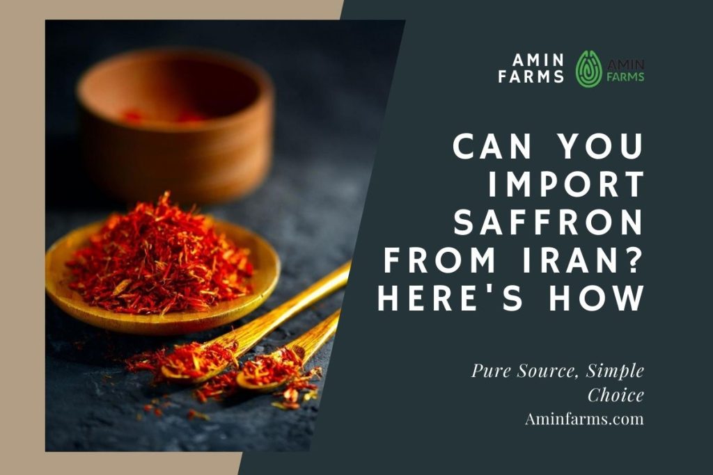 Import Saffron from Iran