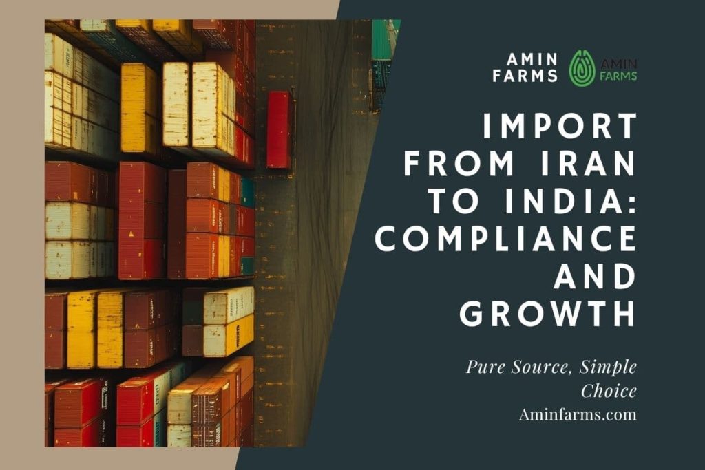 Import from Iran to India