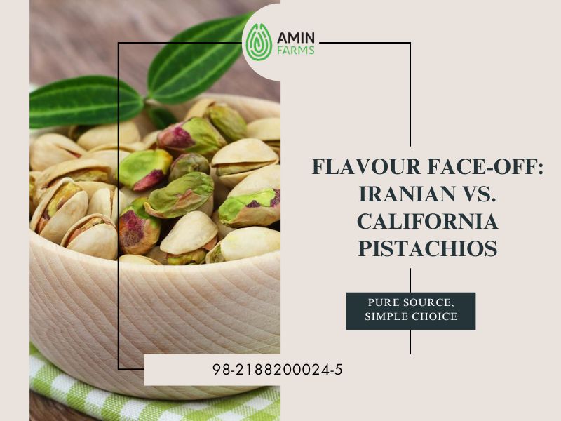Flavour Face-Off Iranian vs. California Pistachios