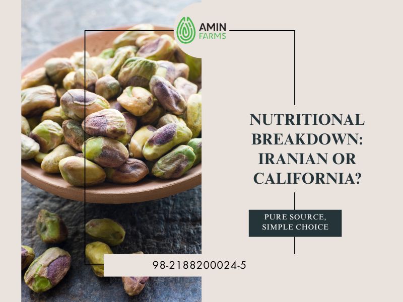 Nutritional Breakdown Iranian or California