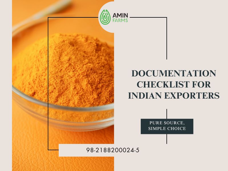 Documentation Checklist for Indian Exporters