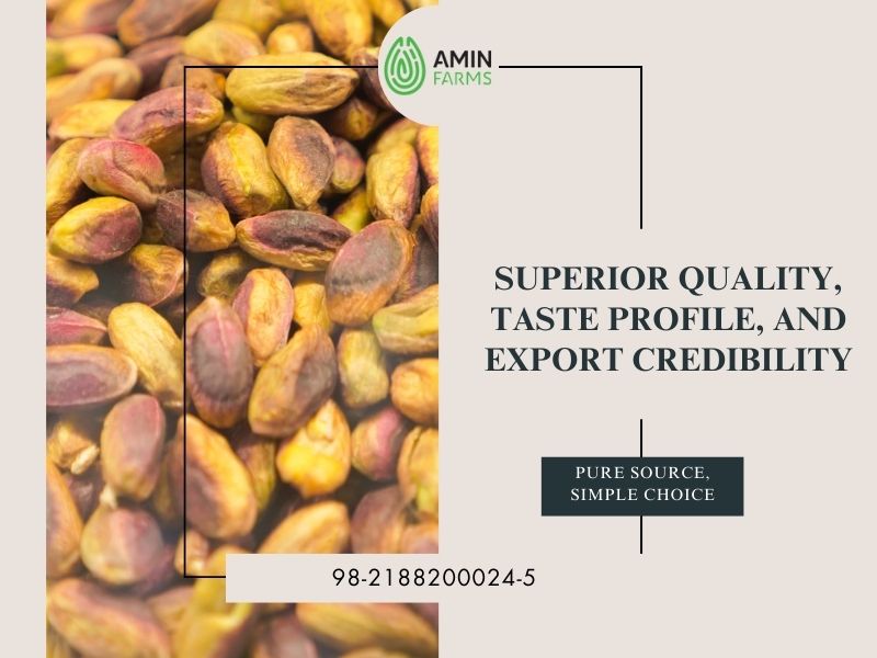Superior Quality, Taste Profile, and Export Credibility