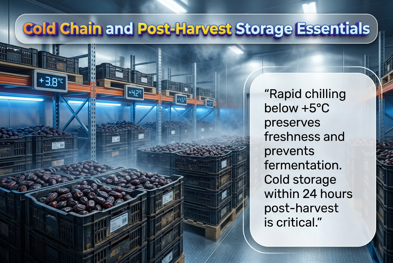 Storage and Cold Chain After Harvest