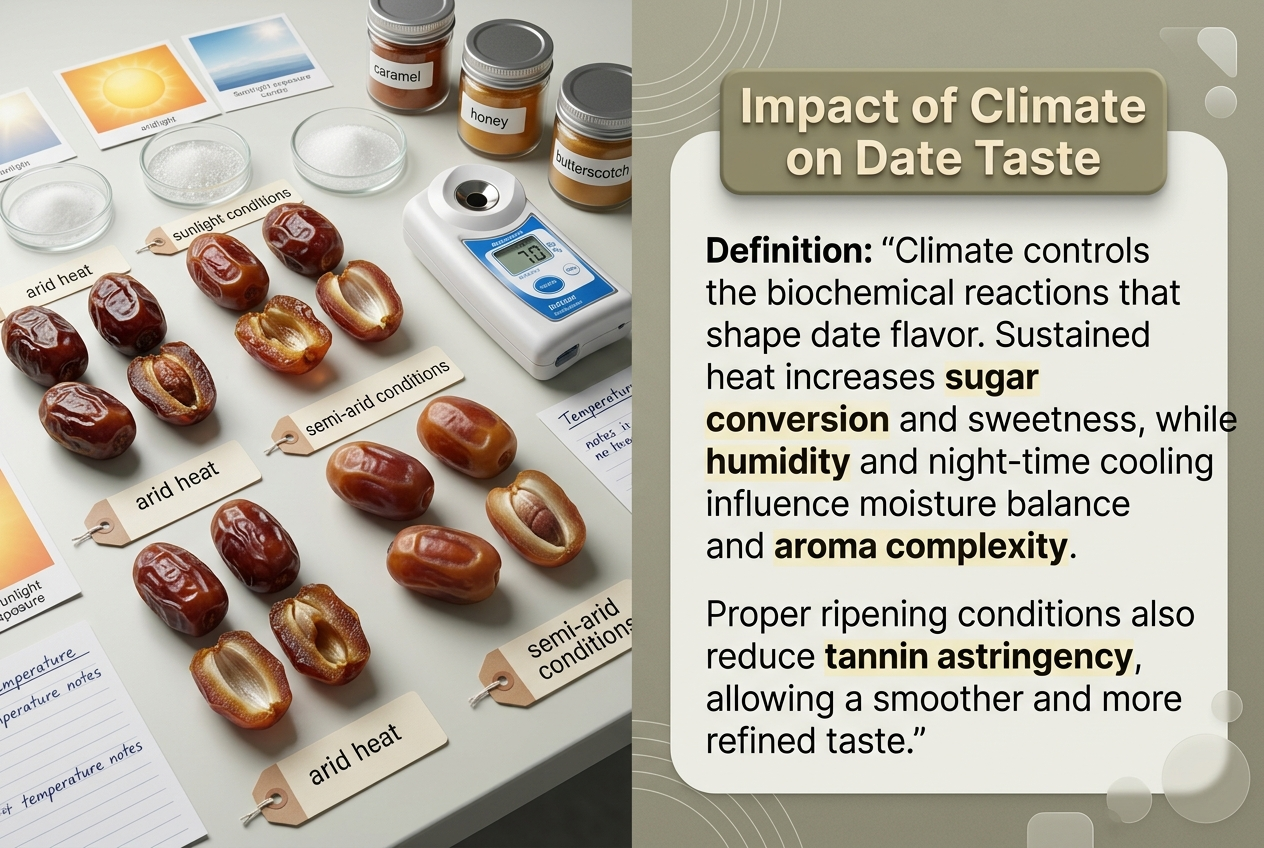Impact of Climate on Date Texture