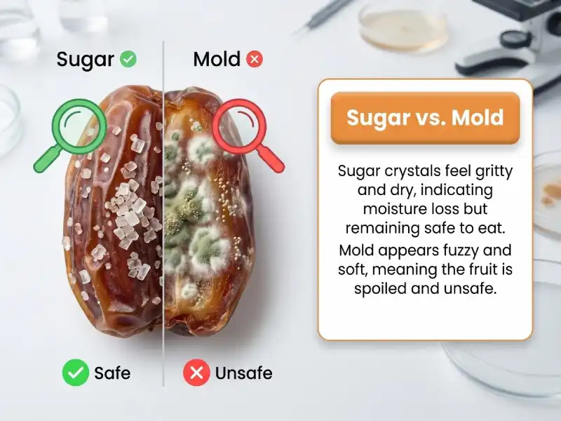 Sugar Crystallization vs. White Mold
