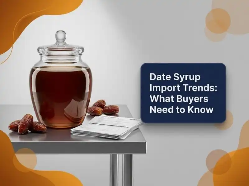 date syrup import info
