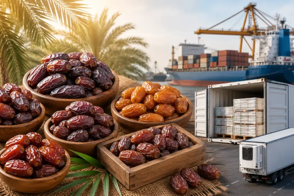 Shelf Life of Different Date Varieties and How Export Conditions Affect It