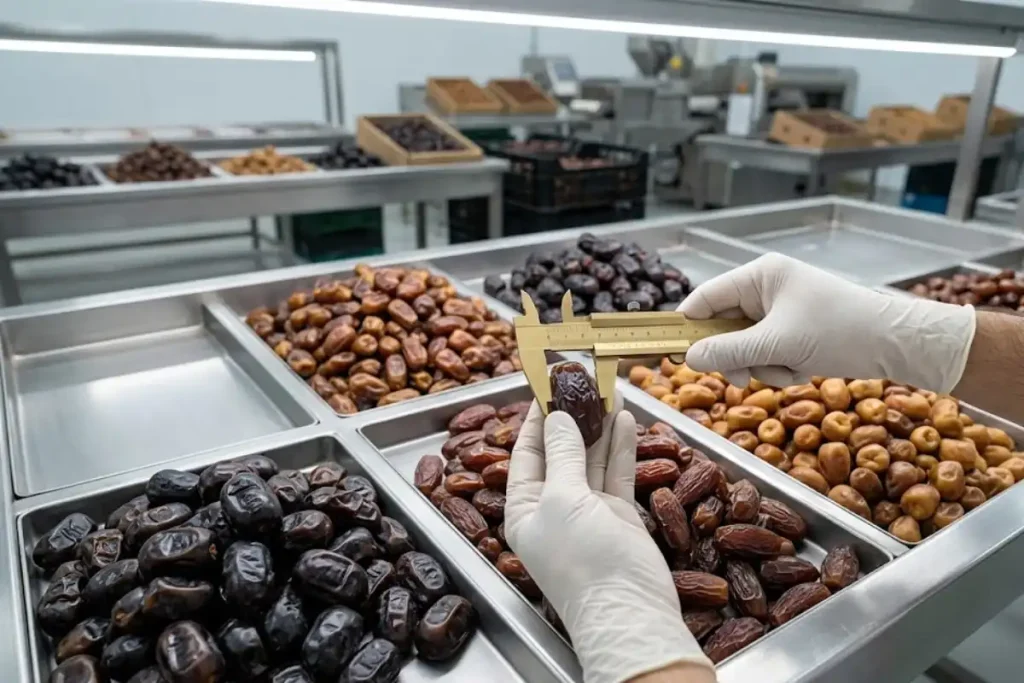 Iranian Date Grading Standards Explained: Sizes, Moisture, and Export Grades