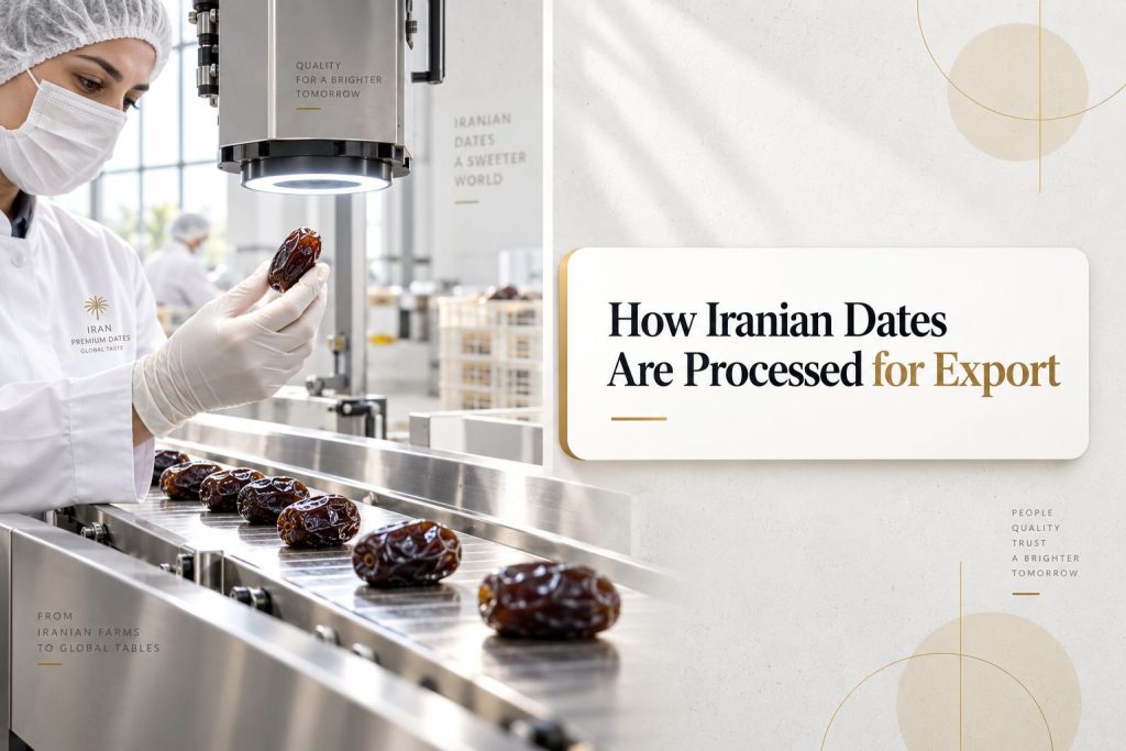 How Iranian Dates Are Processed for Export
