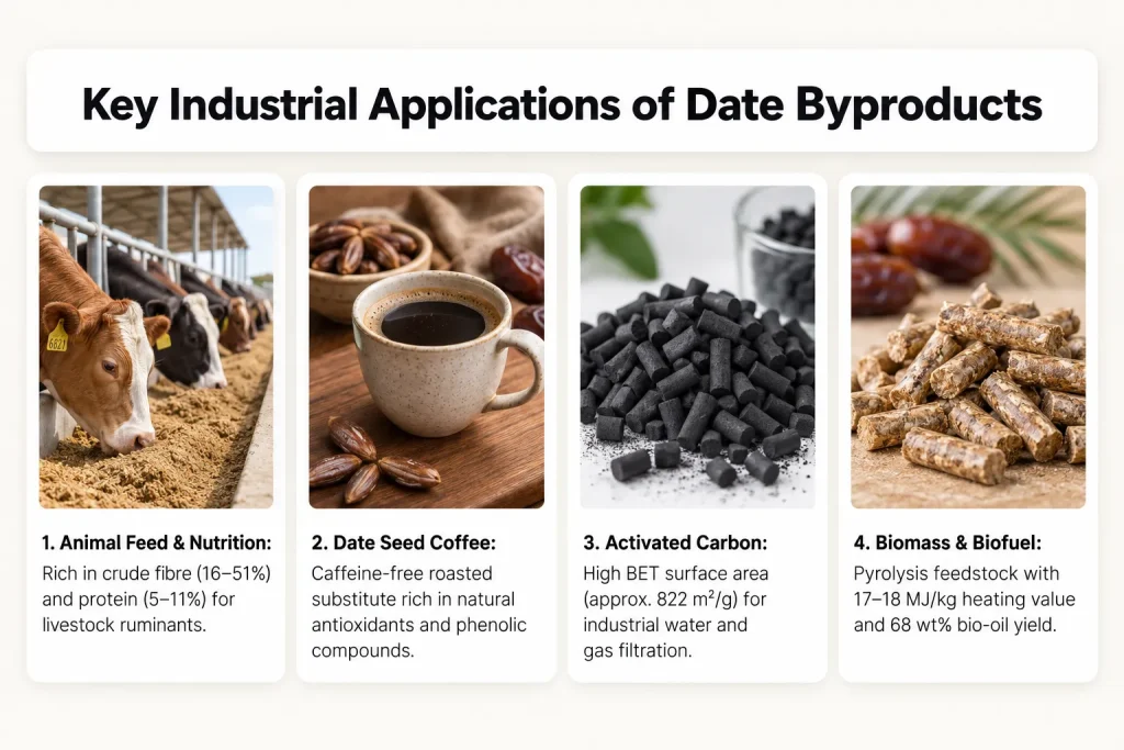 industrial applications of date pomace