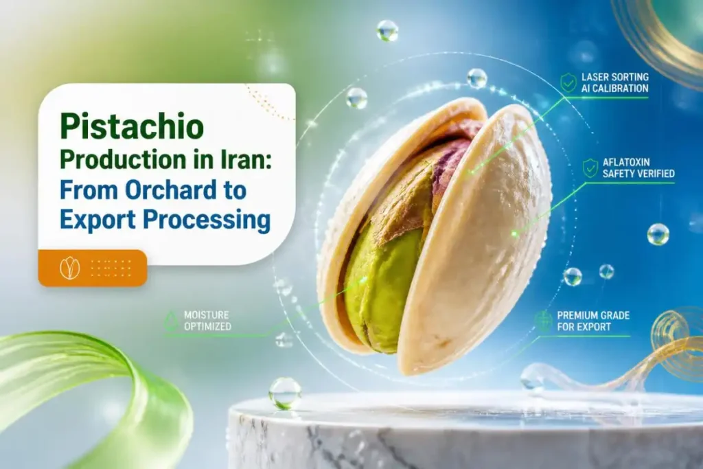 iranian pistachio process for export
