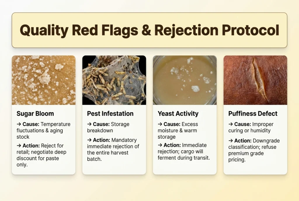 quality red flags of requesting samples