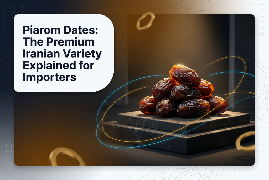 notes on boosting progress of importing piarom dates from iran