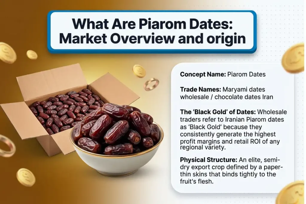 infographic of what is piarom date 